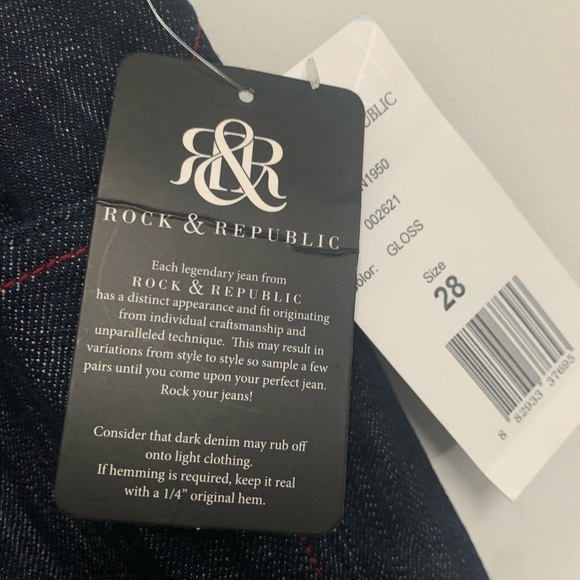 Rock & Republic 5 pocket Skinard Jean - Picture 11 of 12